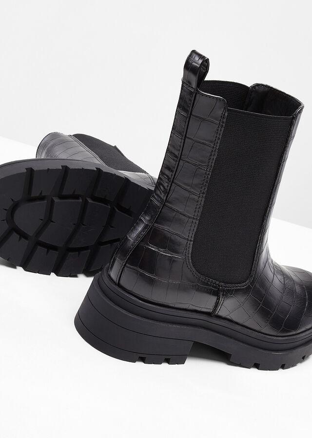 mfv CZARNE BOTKI SZTYBLETY 38