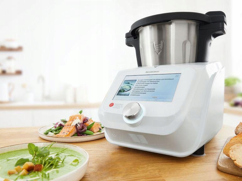 SILVERCREST Monsieur Cuisine Connect SKMC 1200 W E5 robot kuchenny biały