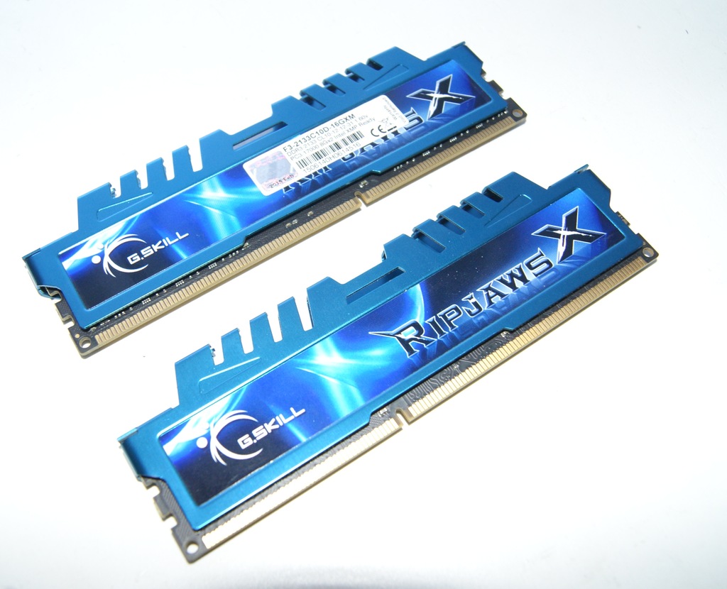 G.Skill RipjawsX DDR3 16 GB 2133MHz CL10 SKLEP GWAR 6mc