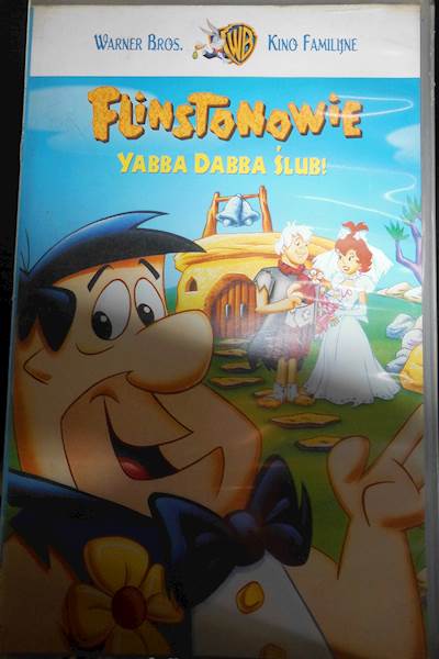 Flinstonowie Yabba Dabba ślub - VHS kaseta video