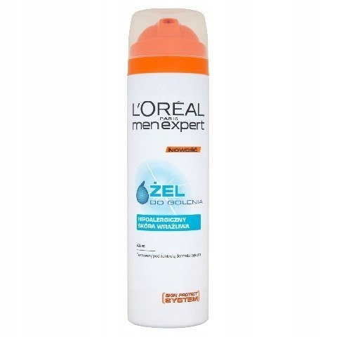 Loreal Men Expert Hipoalergiczny Żel do golenia 20