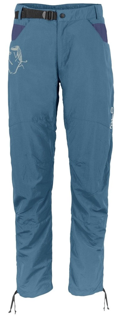 Spodnie wspinaczkowe AKI Milo niebieskie XL