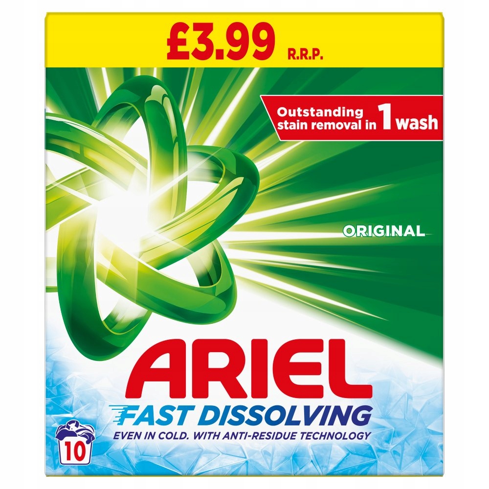 Ariel Washing Powder 600 g 10 Prań