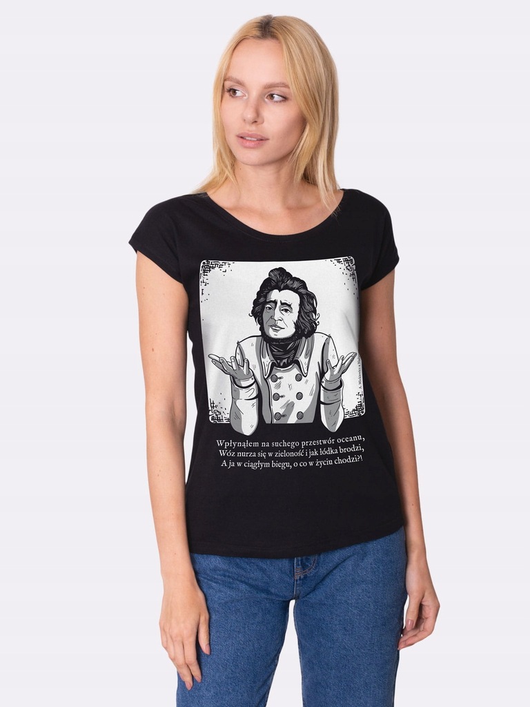 O CO W ŻYCIU CHODZI? / ADAM MICKIEWICZ / koszulka