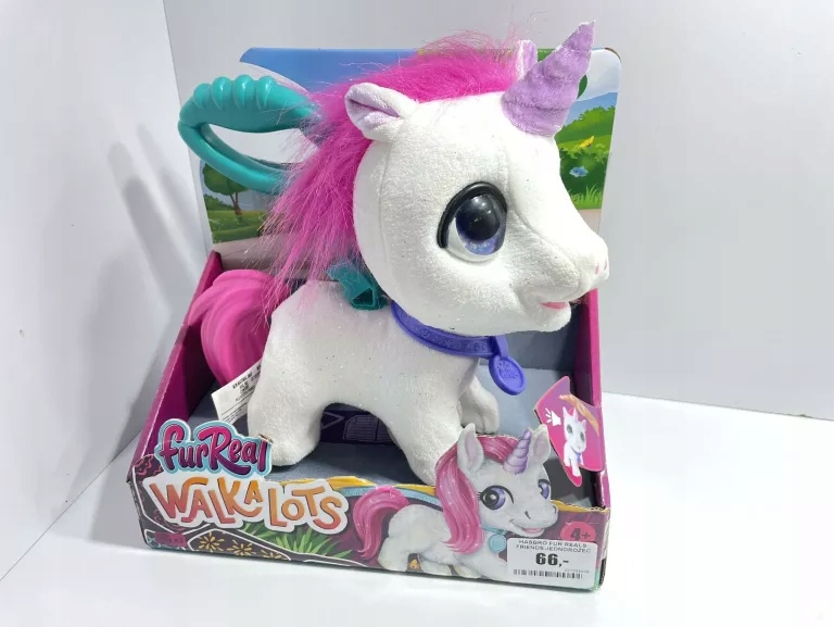 HASBRO FUR REALS FRIENDS JEDNOROŻEC NA SMYCZY