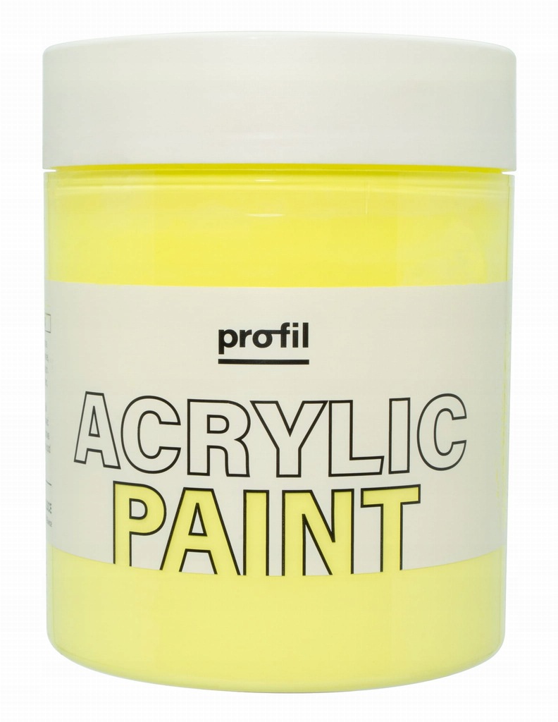 Farba Akrylowa 500 ml 0200 Fluo żółty