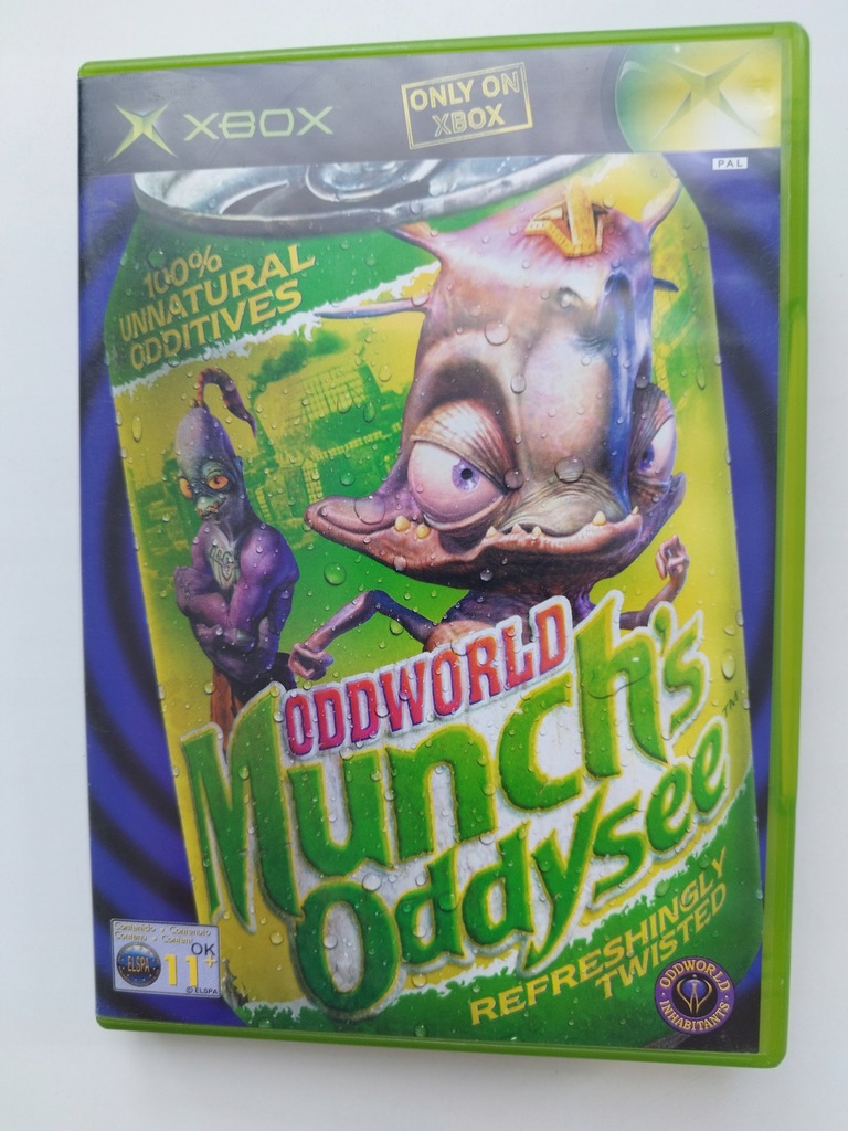 ODDWORLD MUNCH'S ODDYSEE XBOX * PAL * ENG *