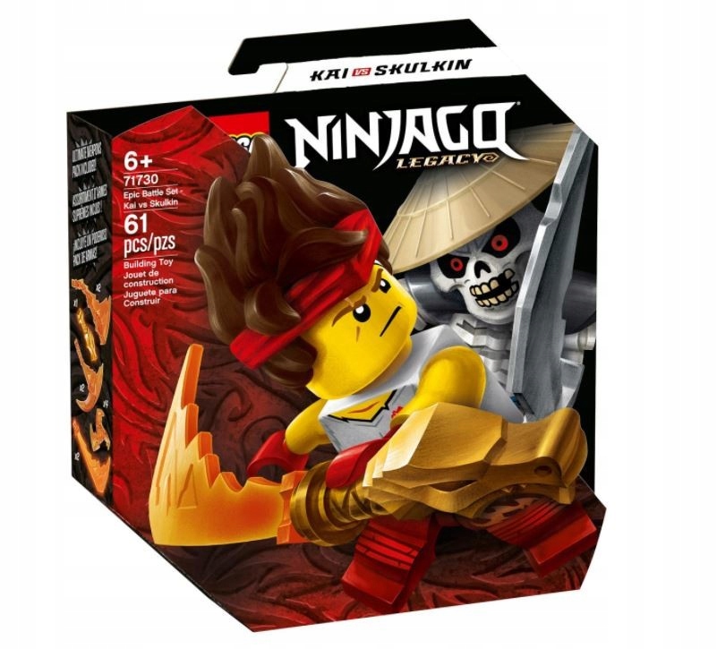 LEGO Klocki Ninjago 71730 Epicki zestaw bojowy Kai