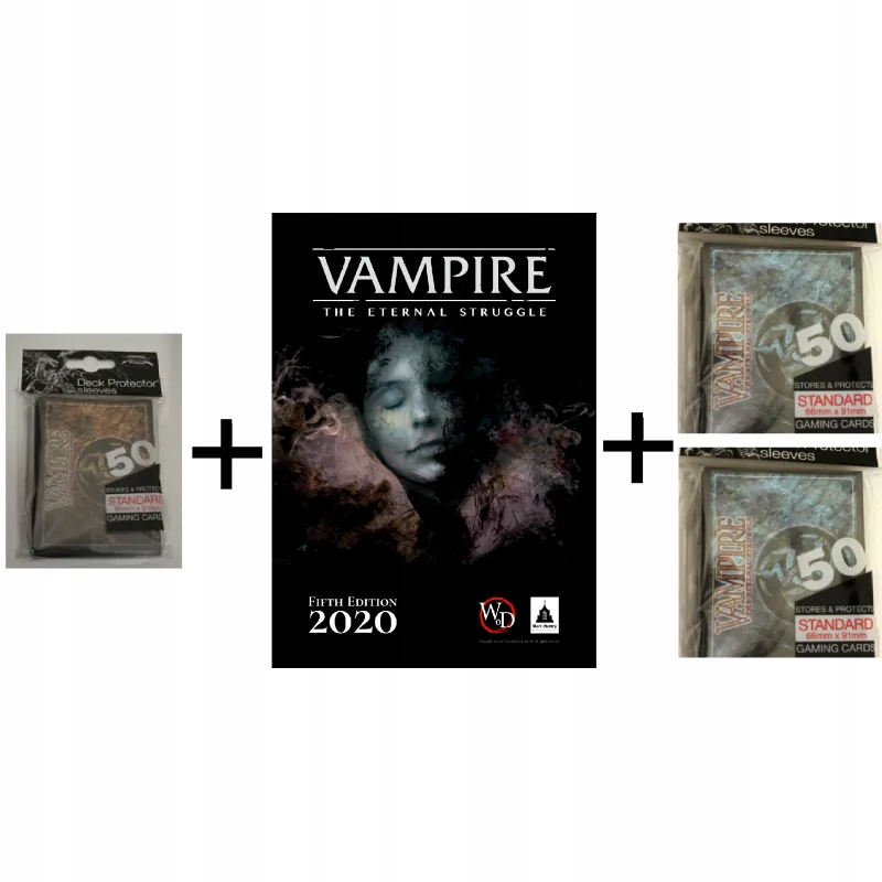 Vampire: The Eternal Stuggle V5 SET +koszulki x3