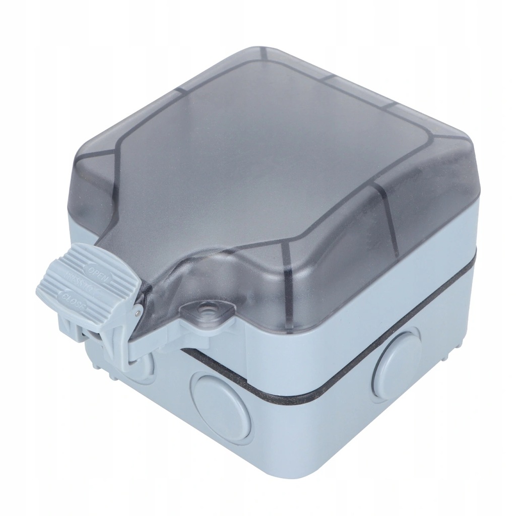 Pojedyncza wtyczka IP66 15A Zewnętrzne gniazdko śc