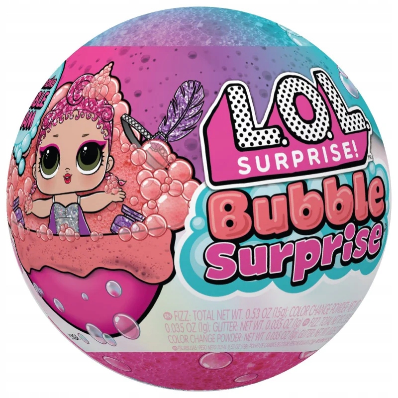 Lalka niespodzianka L.O.L Bubble Surprise display