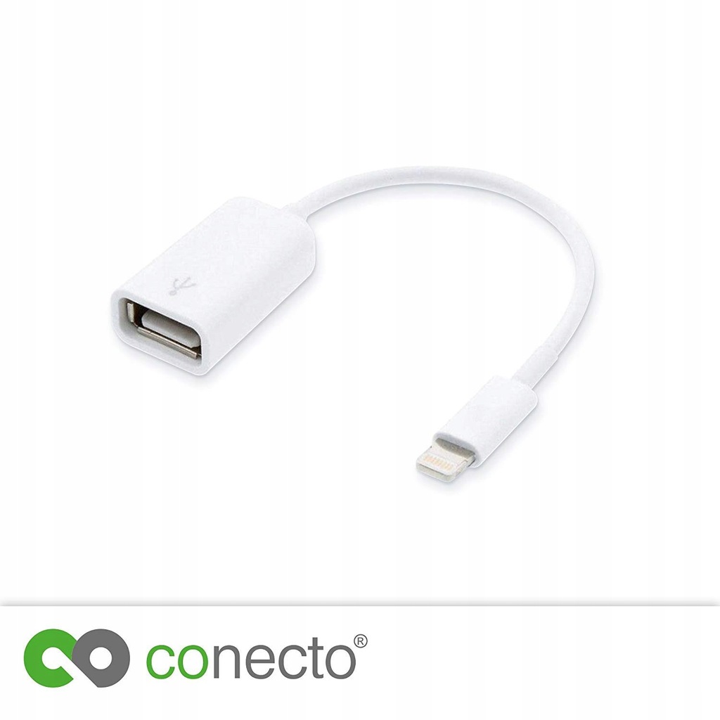 Kabel przejściowy USB OTG złącze 8-pinowe Apple