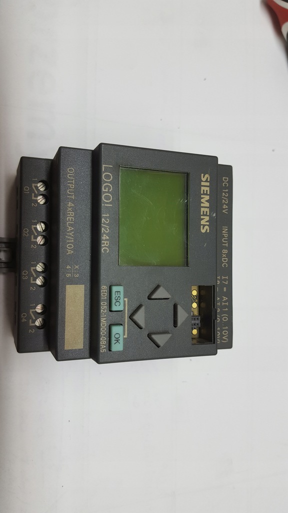 SIEMENS LOGO! 12/24RC 6ED1 0521MD000BA5 8096407637