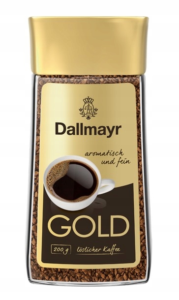 KAWA ROZPUSZCZALNA DALLMAYR GOLD 200G