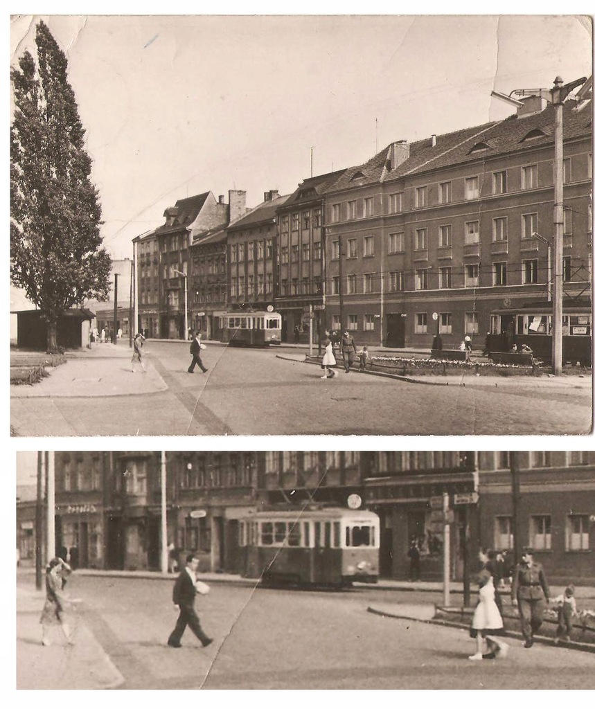 GORZÓW WLKP -- SIKORSKIEGO -- TRAMWAJE -- 1962