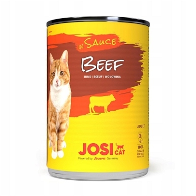 JOSERA JosiCat Wołowina w sosie dla dorosłego kota 415g