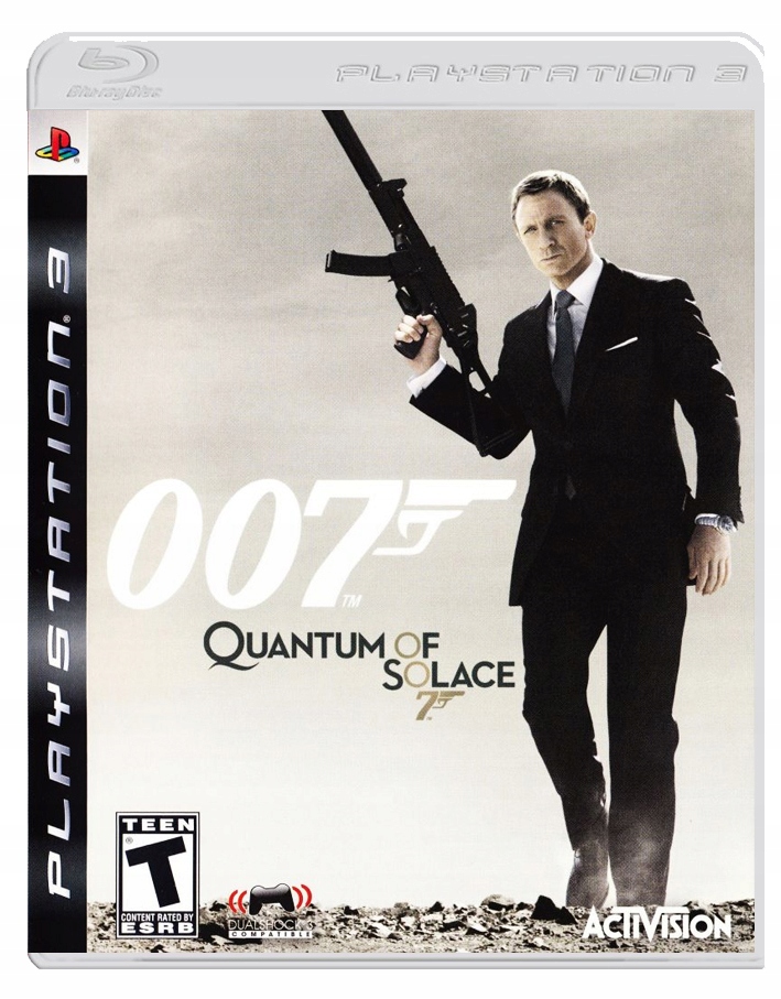 PS3 007 QUANTUM OF SOLACE WARSZAWA