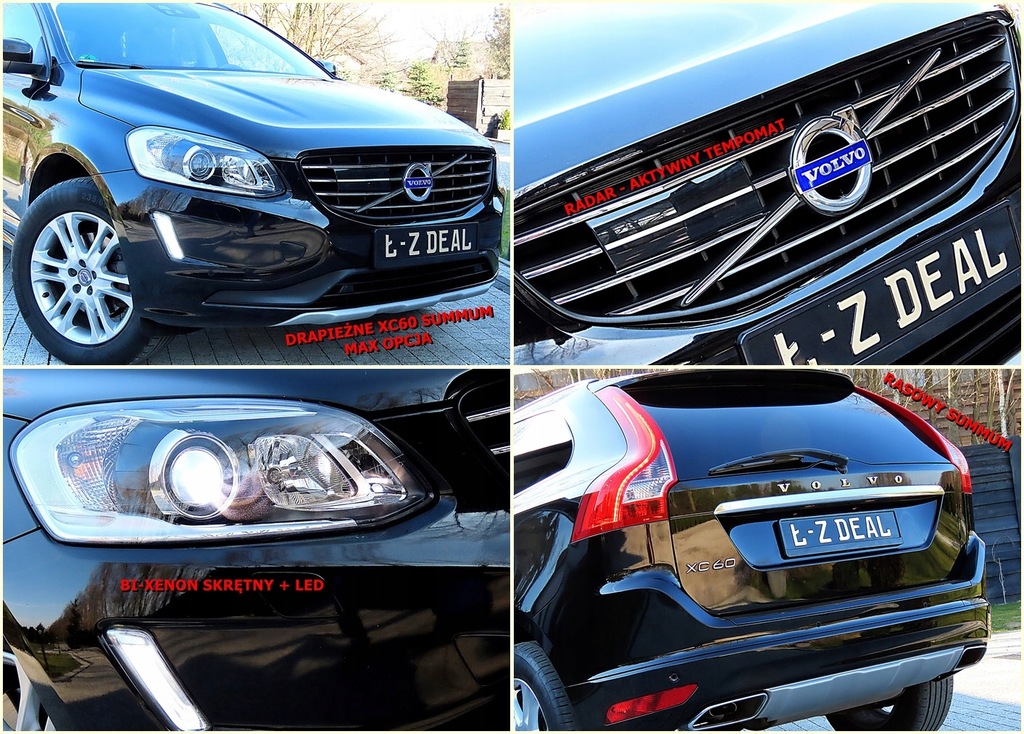 VOLVO XC60 190PS SUMMUM RADAR PANO BLIS 95TKM MAX