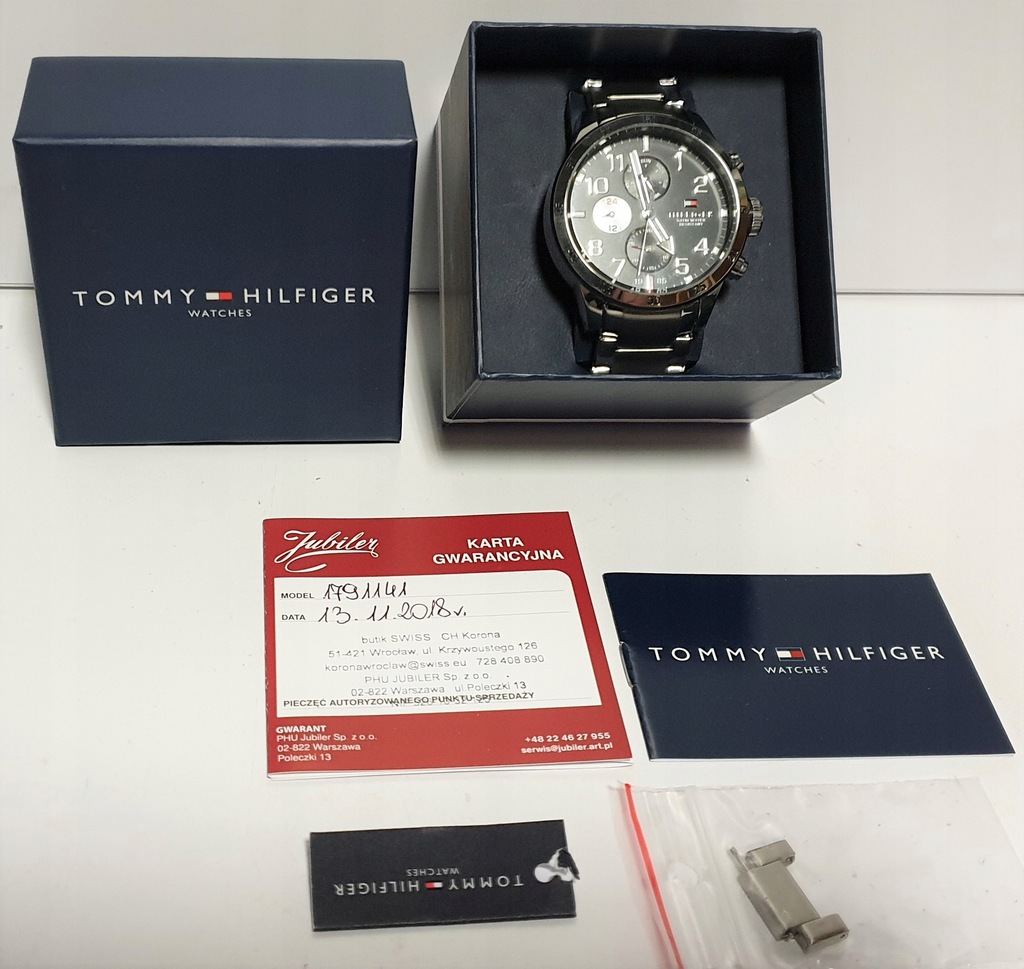 Zegarek Tommy Hilfiger 1791141 pudełko/gwar