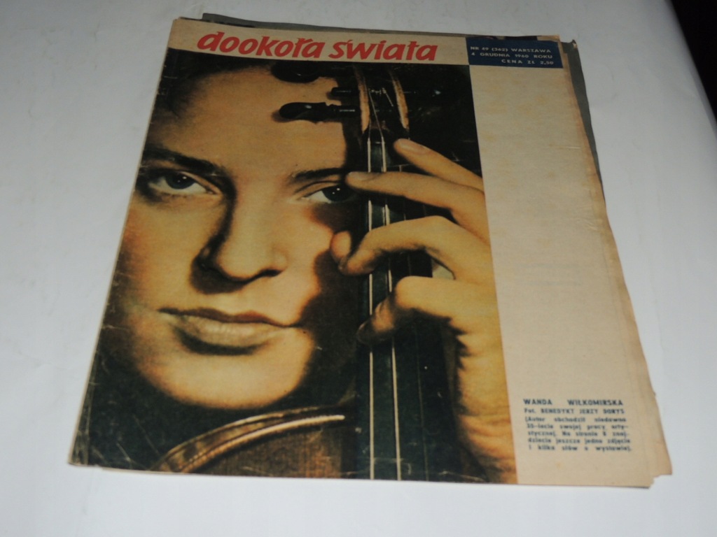 Dookoła Świata 49/1960 W Wiłkomirska, Wasilkow