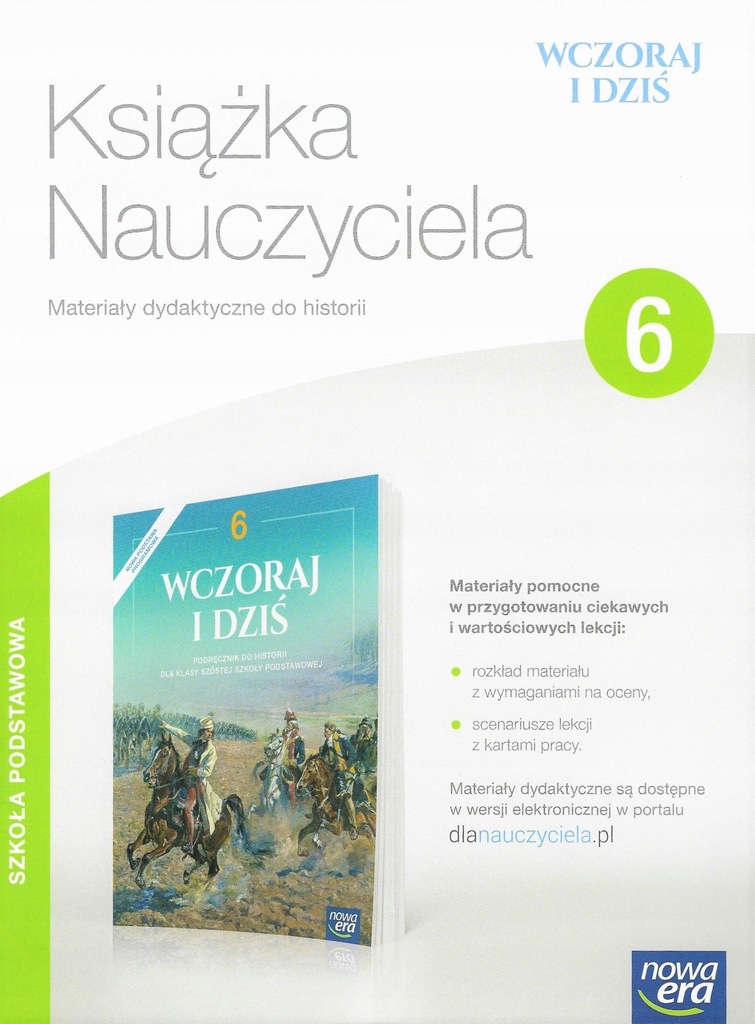 Test Historia Klasa 6 Dział 3 Poradnik nauczyciela Historia kl.6 Nowa ERA+testy - 8532631695