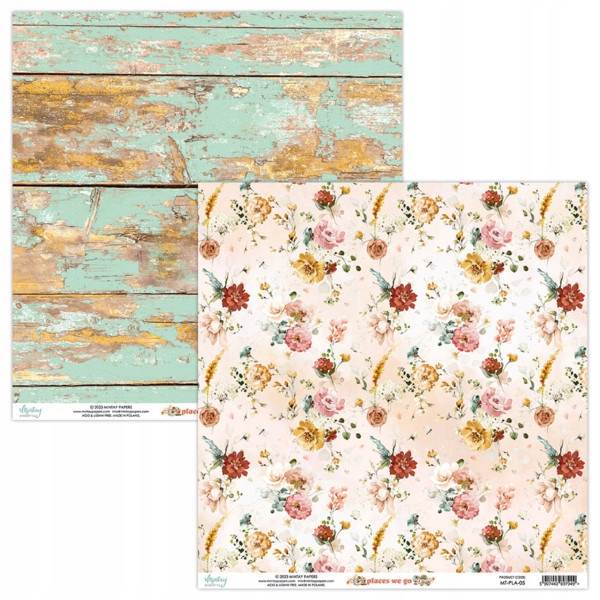 Papermania Farbiges Papier 30,5x30,5cm - 48 Blätter In 24 Farben 160g/m²