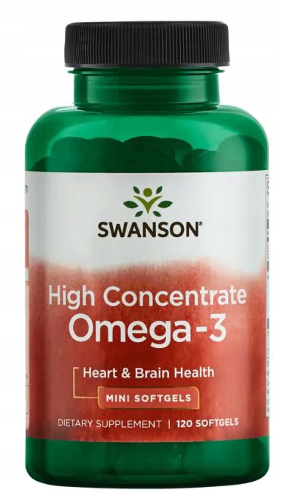 SWANSON OMEGA 3 120k. KWASY OMEGA3 EPA DHA mocne 7156274285 oficjalne archiwum Allegro