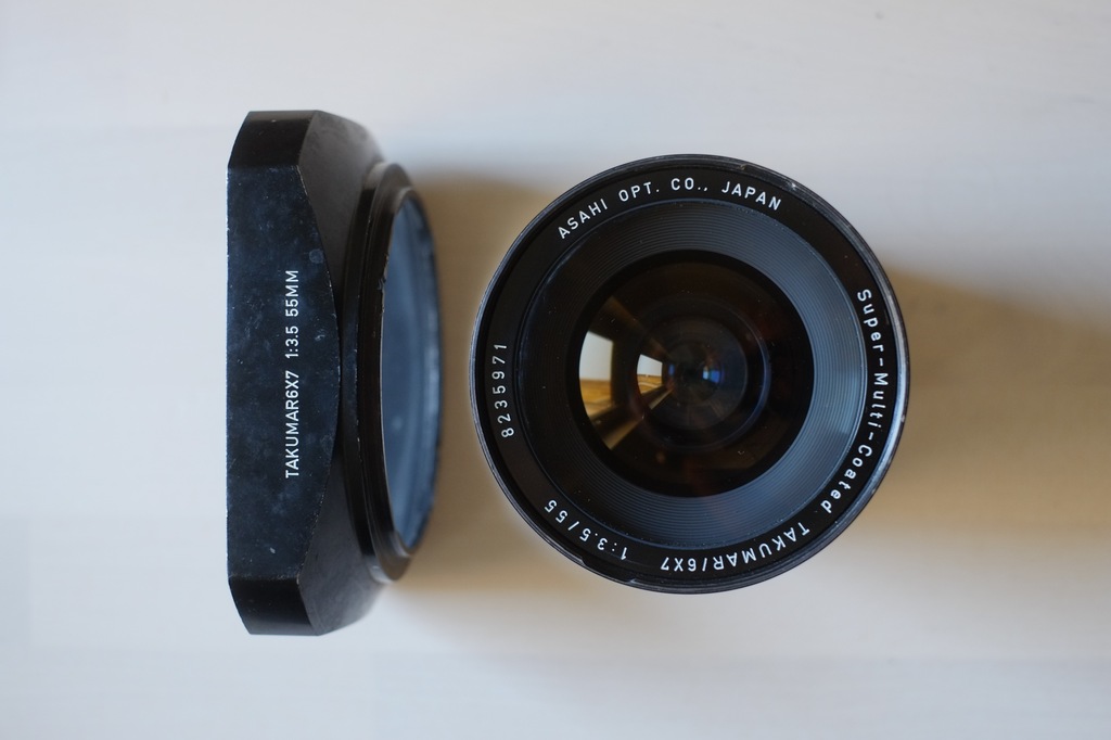 PENTAX - SMC TAKUMAR 6x7 55 3.5 フード付き　PENTAX67 中古】PENTAX ペンタックス SMC TAKUMAR 6x7 55mm f/3.5 | 中古