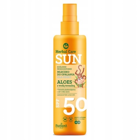 Mleczko na słońce Herbal Care 50 SPF 150 ml 235 g