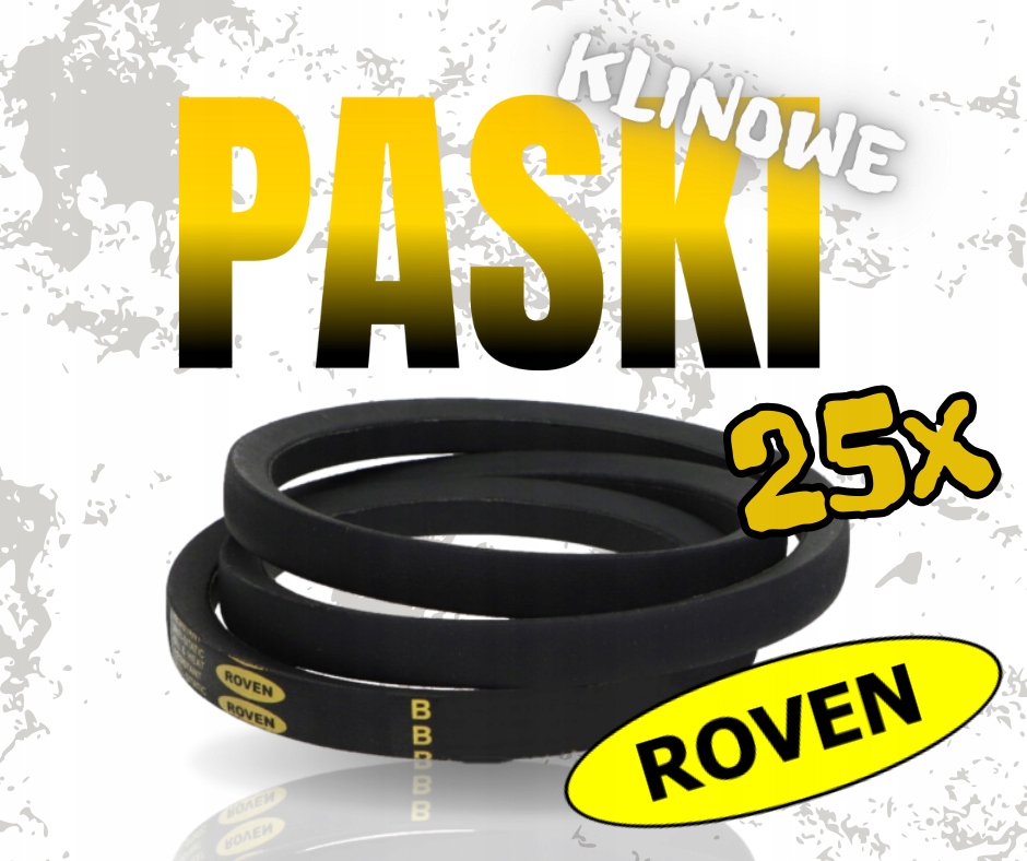 Fachowy Dziad #SUPER pasek klinowy ROVEN 25x16 1950