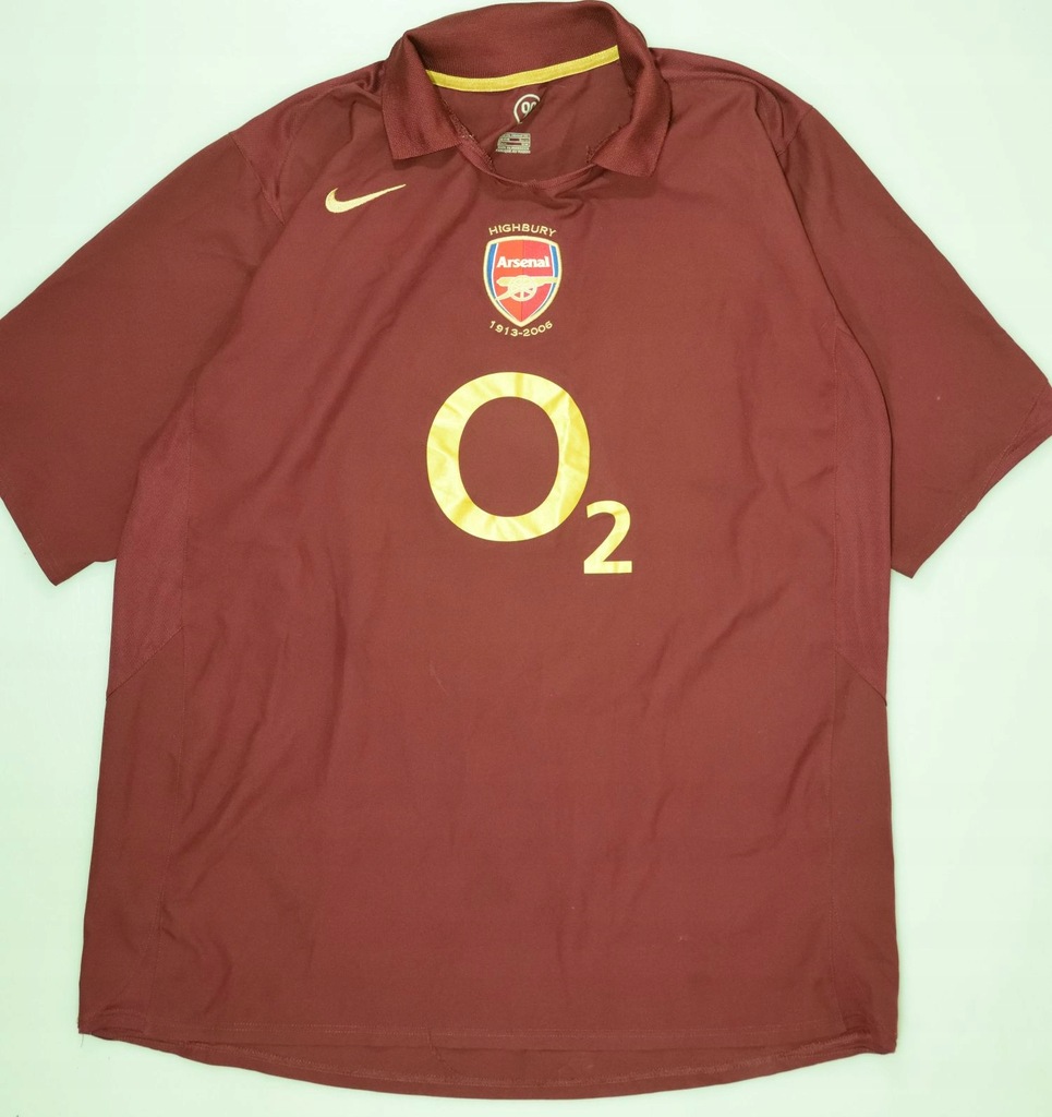 2-9745 BORDOWA KOSZULKA POLO ARSENAL NIKE XXL