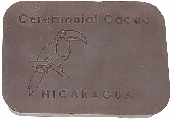 Kakao Ceremonialne z NIKARAGUI BIO RAW blok 100 g