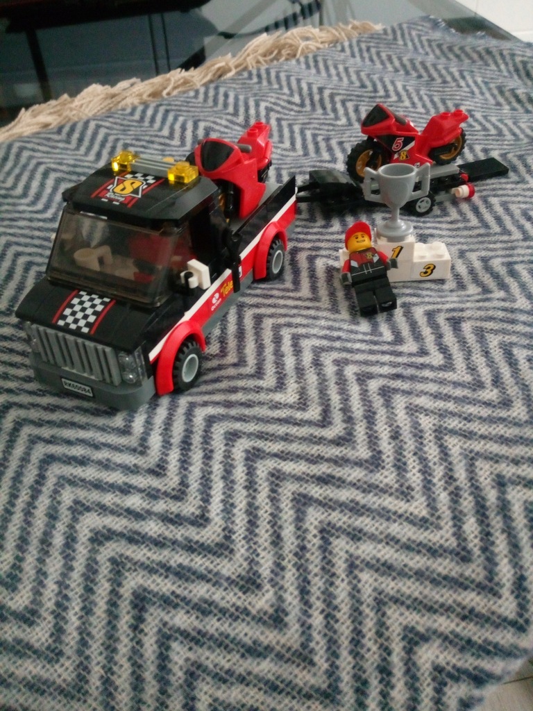 LEGO 60084 Transporter motocykli z instrukcjami - 12301550987 ...