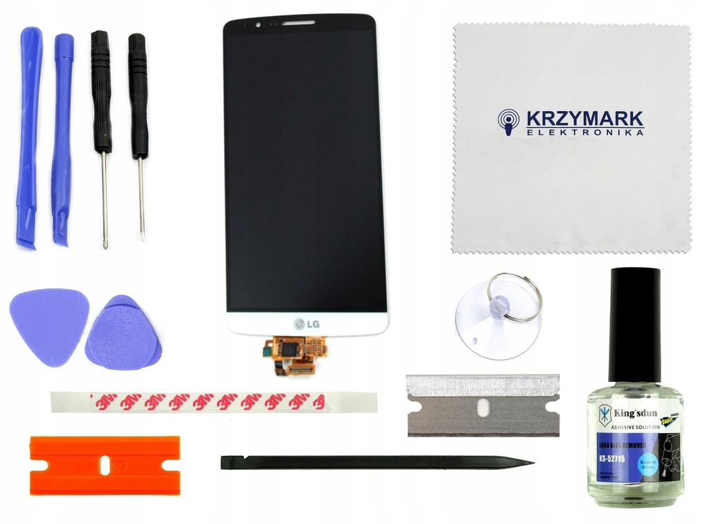 WYŚWIETLACZ DIGITIZER DOTYK EKRAN LG G3 D850 D855