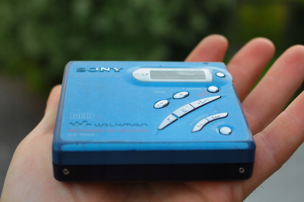 Nagrywarka Walkman Minidisc MD Sony MZR500 12466295559 oficjalne