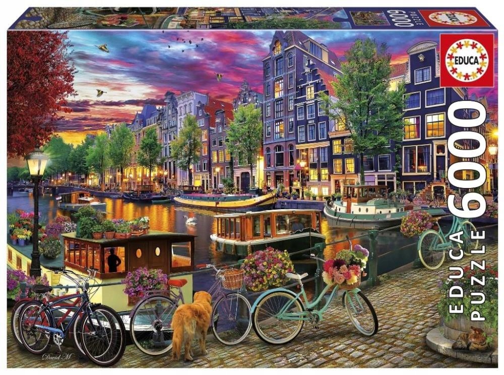 PUZZLE 6000 AMSTERDAM NIDERLANDY