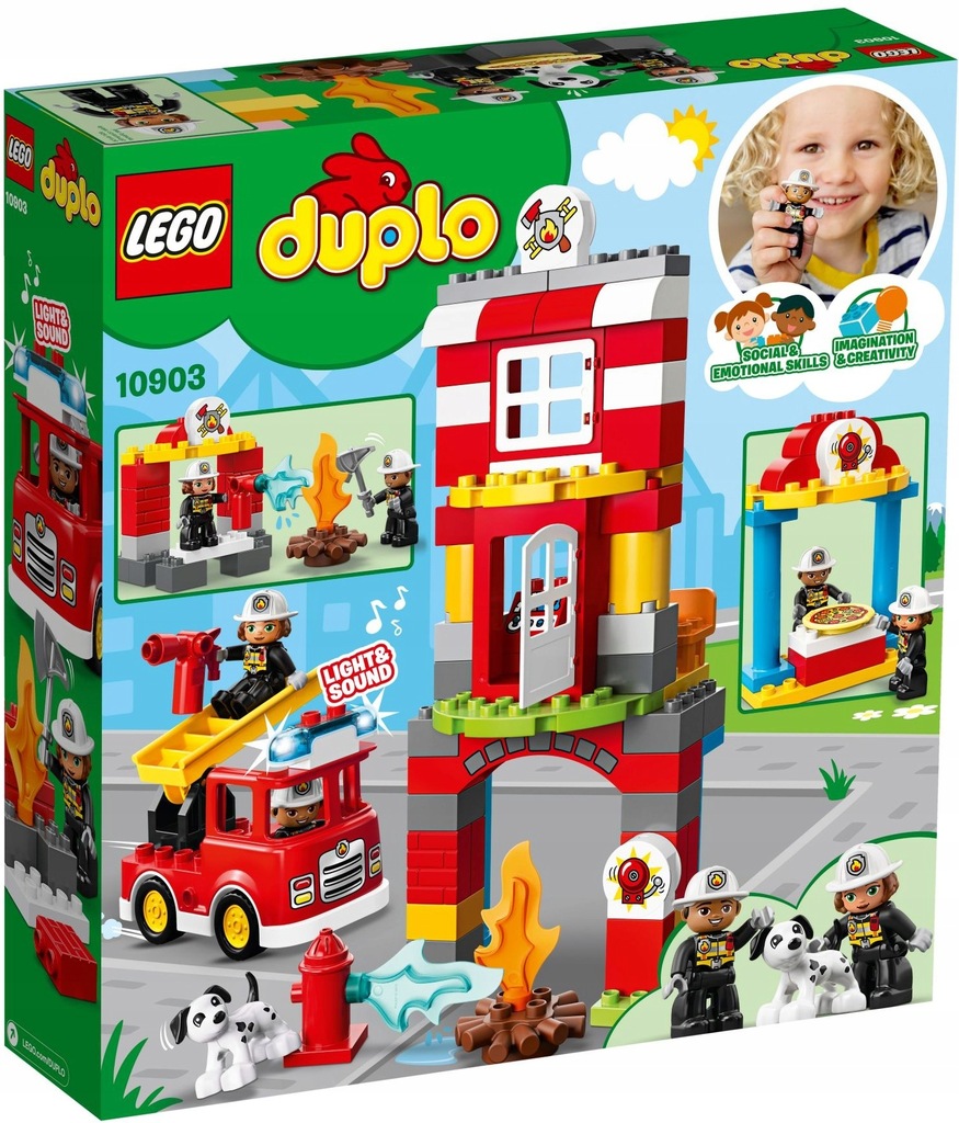 Купить LEGO DUPLO Пожарная часть 10903: отзывы, фото, характеристики в интерне-магазине Aredi.ru