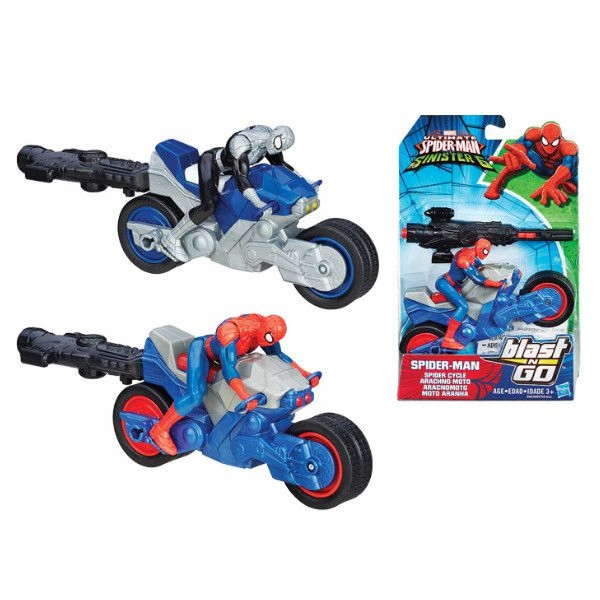 HASBRO SPIDERMAN ŚCIGACZ BLAST+GO