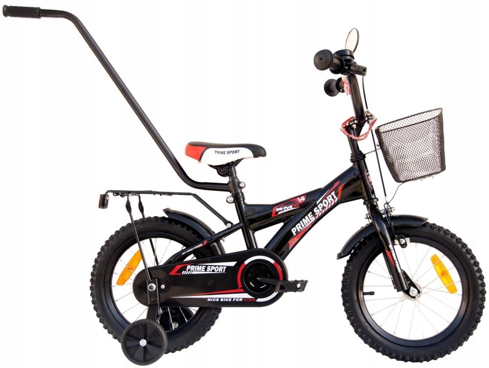 Rower 14 cali PRIME SPORTS BLACK + dodatki (Wwa) 9041656552