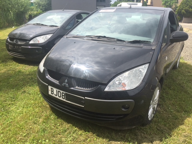 mitsubishi colt cabrio 2008 na części anglik 7411278819