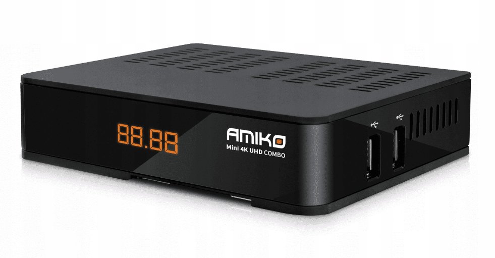 DEKODER AMIKO MINI COMBO 4K DVB-T2 DVB-S2 DVB-C TV