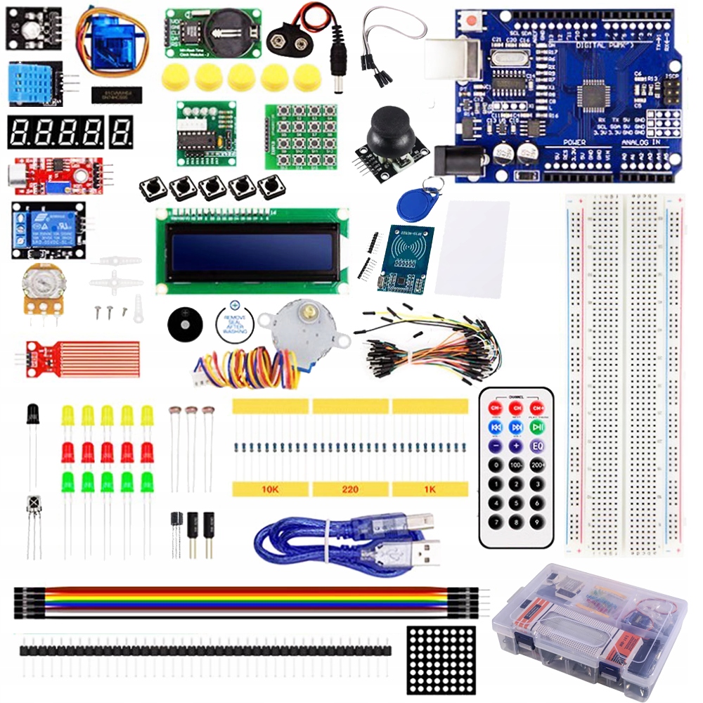 ZESTAW STARTOWY OEM XXL STARTER KIT UNO R3 ARDUINO