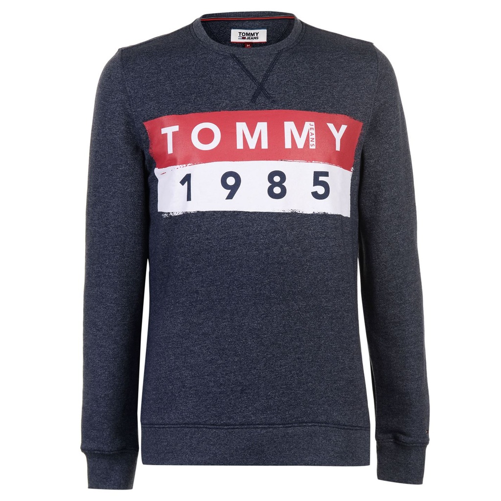 TOMMY HILFIGER Bluza męska obw. 120cm tu XXL 2XL