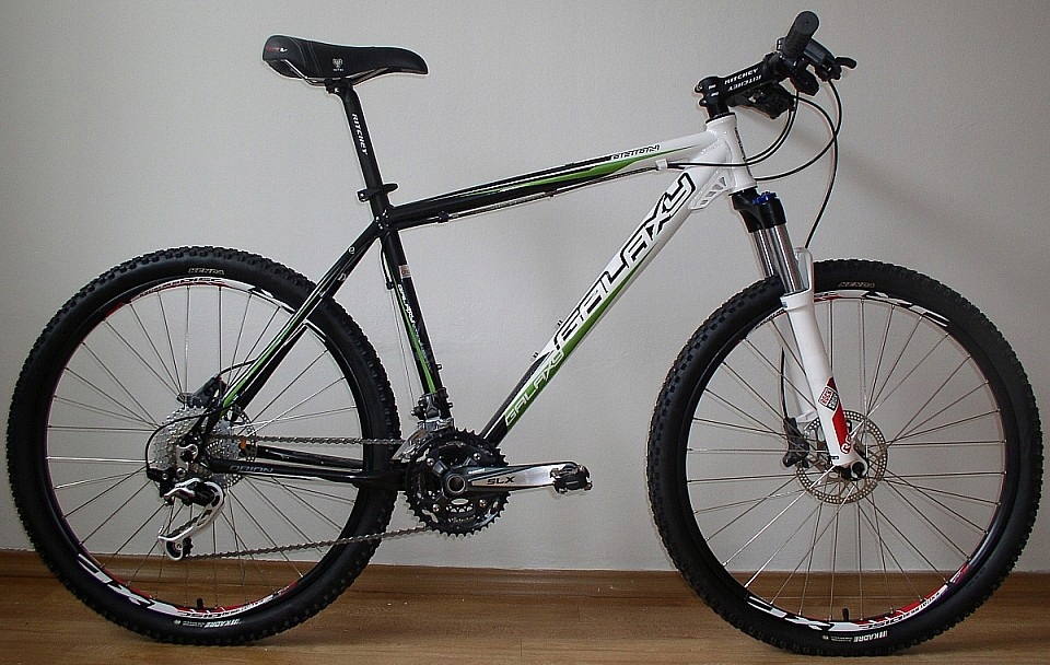 MTB Hardtail Galaxy Orion 26 Biały 19'' Zielony