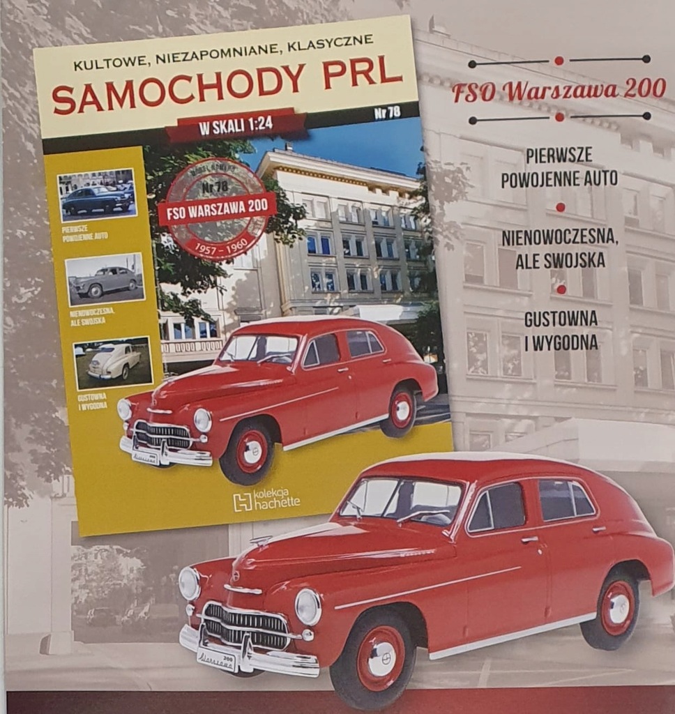 Kultowe samochody PRL 78 FSO Warszawa 200