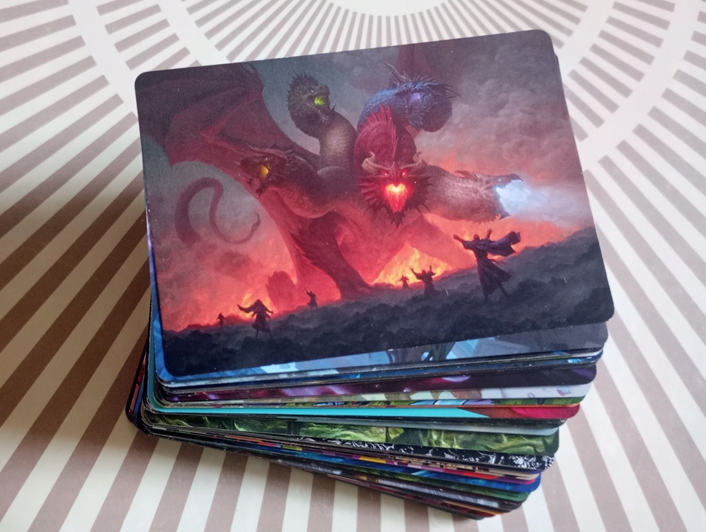 Zestaw kart Art Series 117 sztuk Magic: The Gathering - różne dodatki