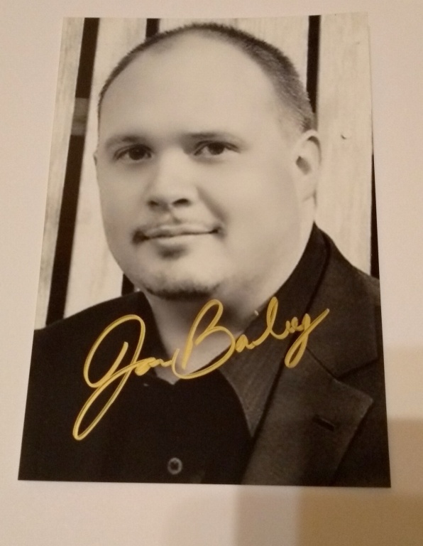 Epic Voice Guy - Jon Bailey autograf