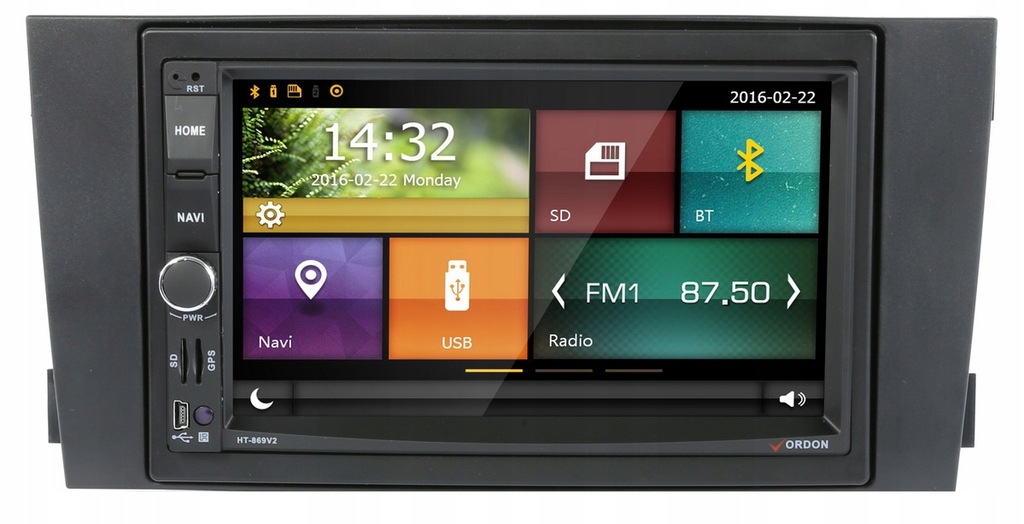 RADIO 2DIN NAWIGACJA USB AUX BLUETOOTH AUDI A6 C5