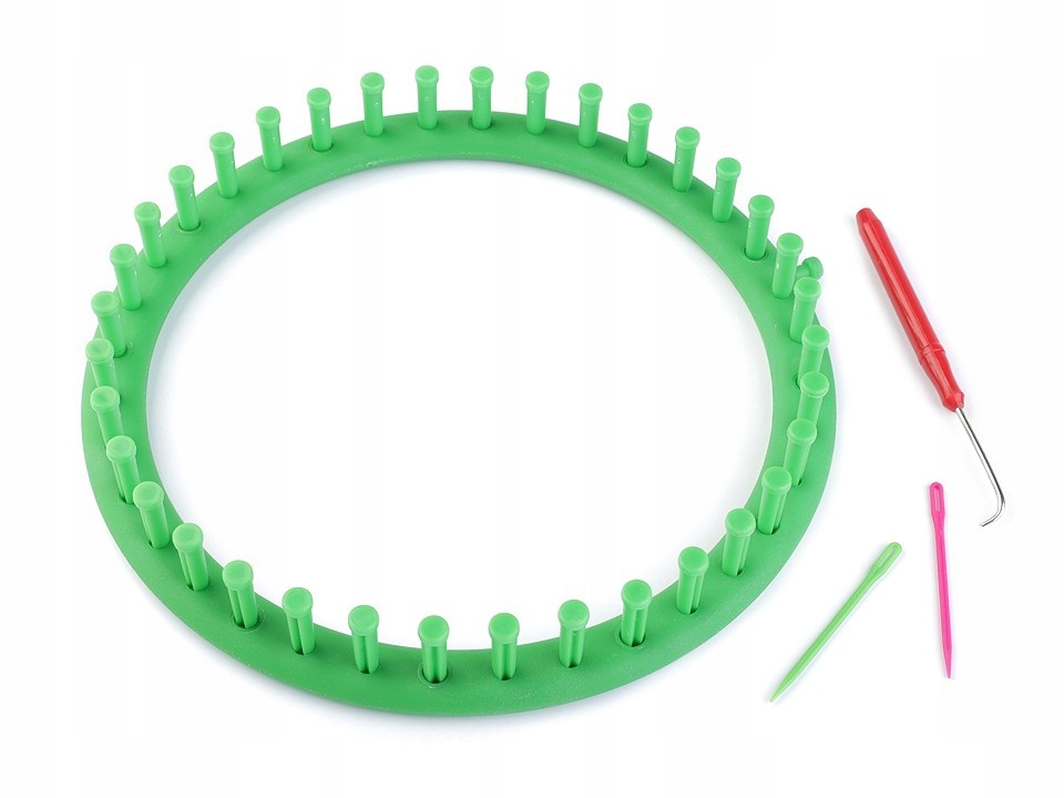 Obręcze dziewiarskie koło fi24 cm 9komplet