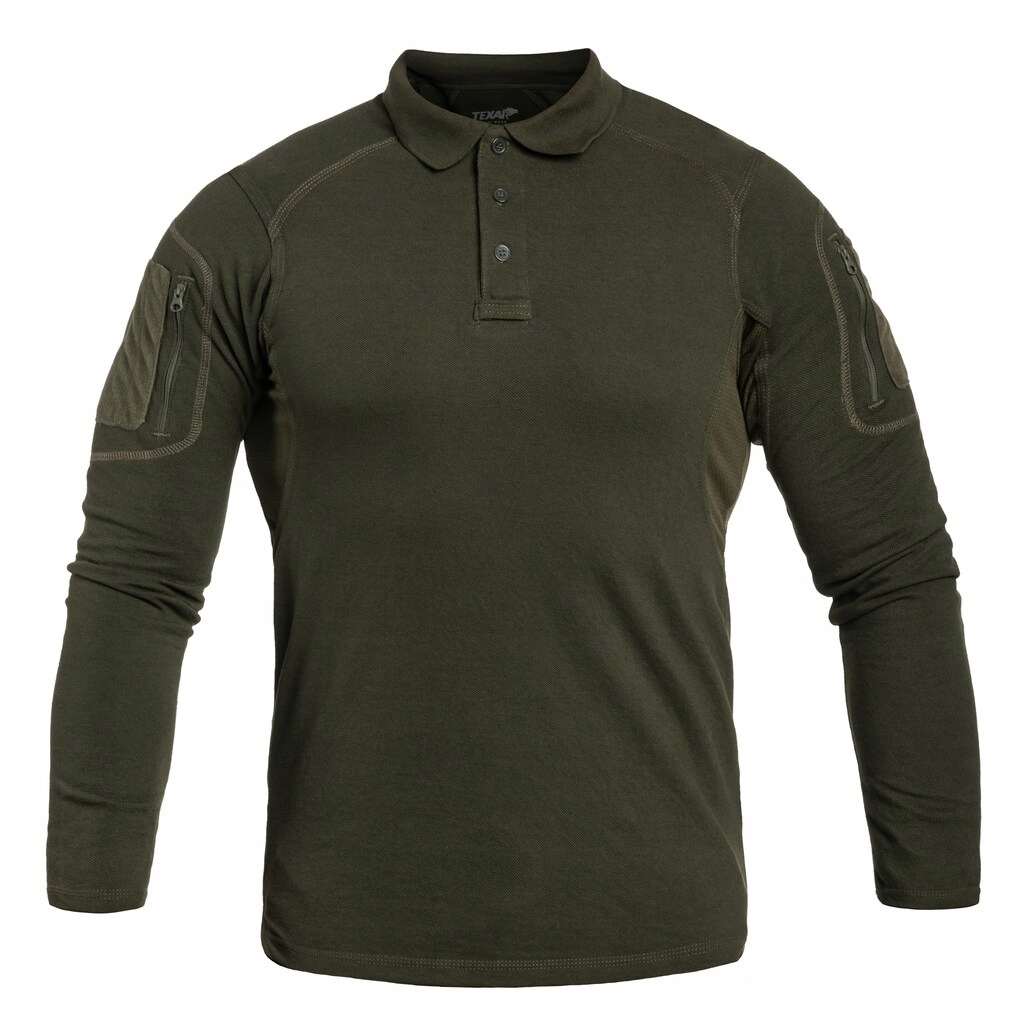 Koszulka polo polówka Texar Elite Pro Oliwkowa D-R S